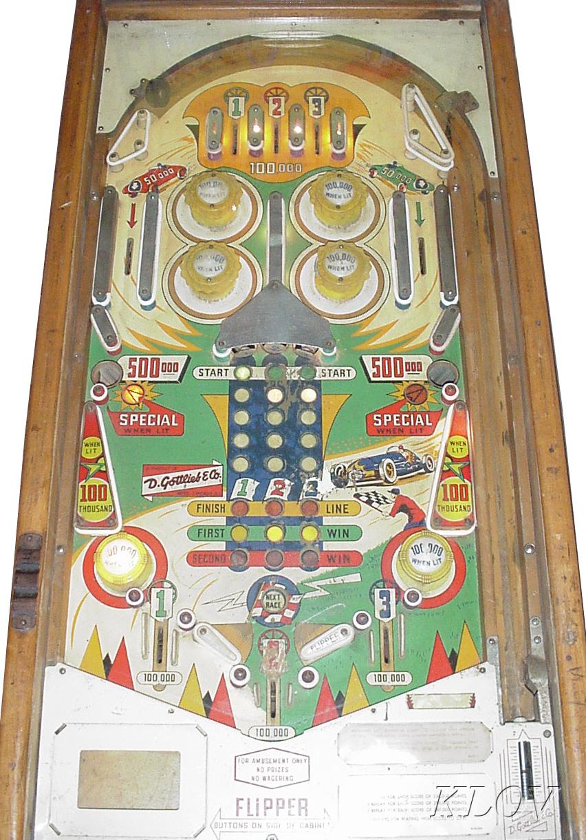 Auto Race - Pinball by Gottlieb, D. & Co.