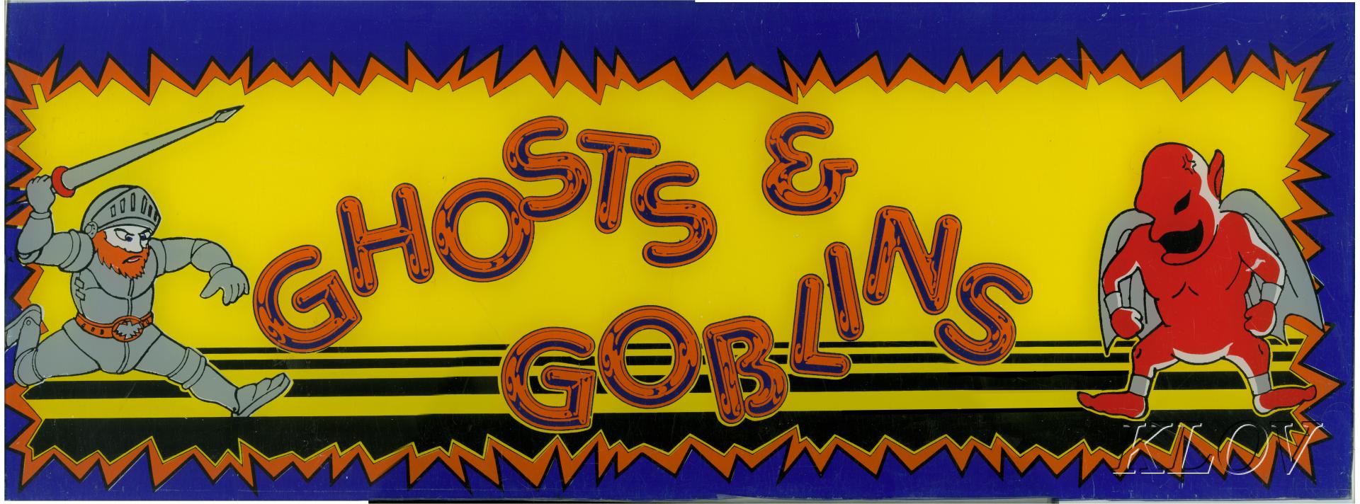 Ghost'n Goblins Arcade, lots of new parts and LCD monitor, sharp-Delivery  time 6-8 weeks