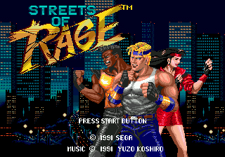 streets of rage arcade machine