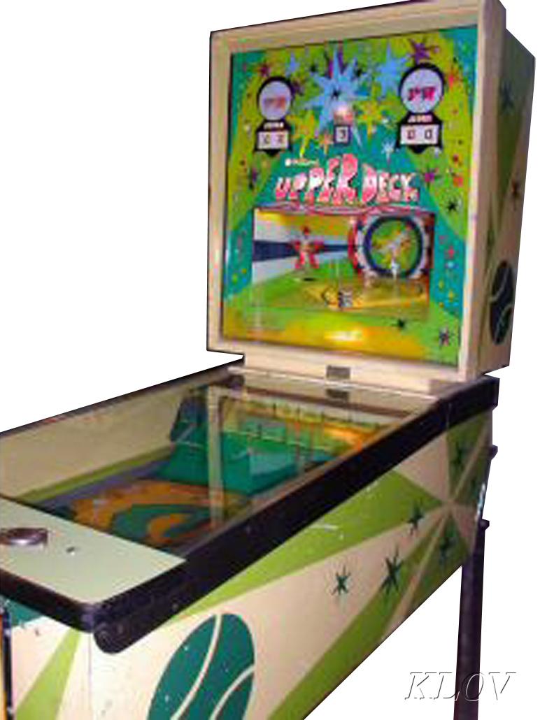 upper deck pinball machine