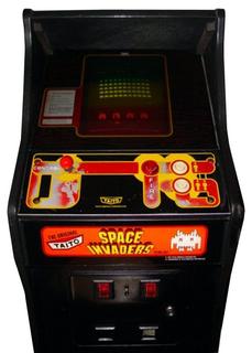 space invaders arcade machine