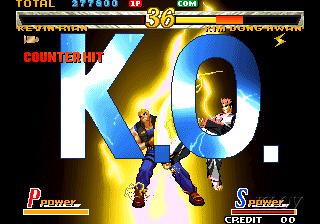 garou mark of the wolves cart color difference