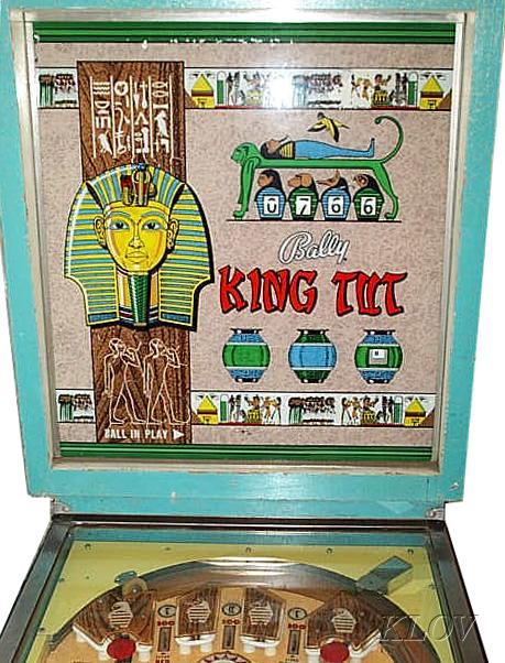 King Tut - Pinball by Bally Manufacturing Co.