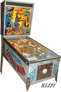 Spiderman-Table Top Pinball Machine-Radio Shack-2002