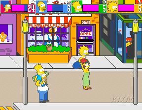 The Simpsons Arcade Game