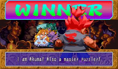 Super Puzzle Fighter II Turbo - Unlocking Akuma, Dan, and Devilot 