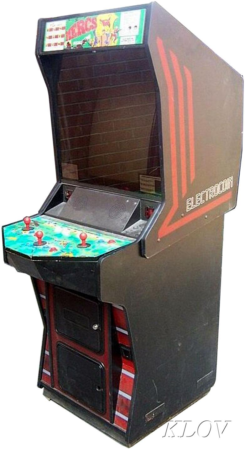 mercs arcade cabinet