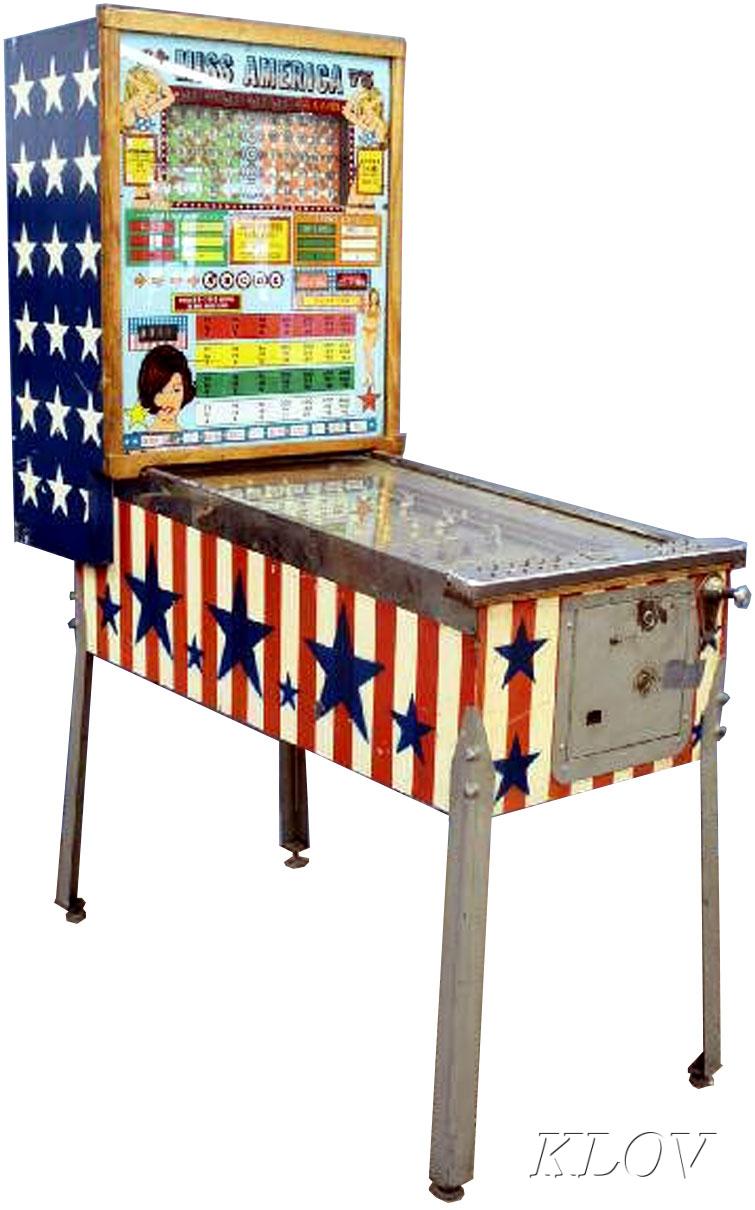 miss america pinball machine for sale