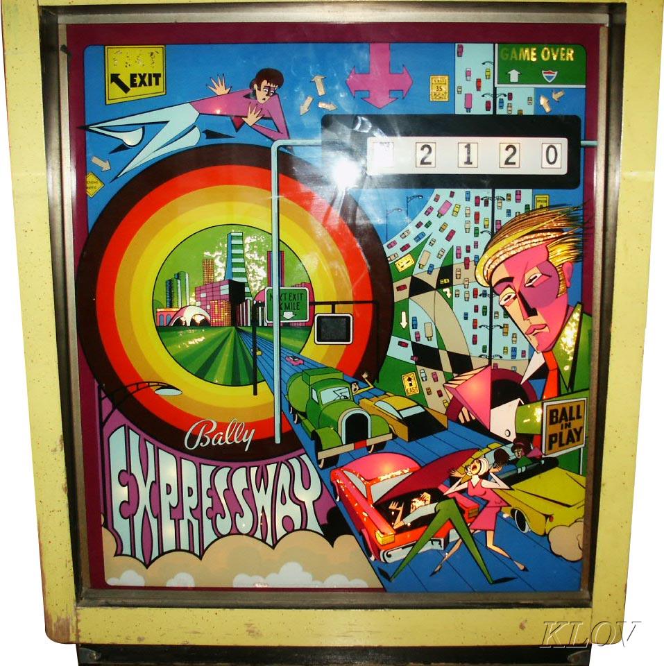 bally expressway pinball machine