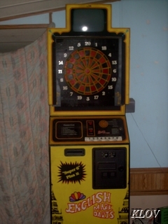 Vintage RARE Arachnid Electronic Dartboard English Mark Darts Game Home  Edition