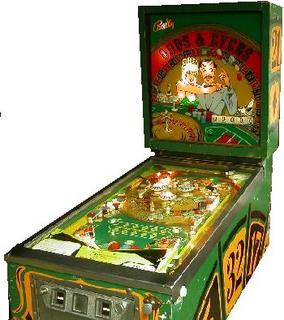 Odds Evens Pinball By Bally Manufacturing Co