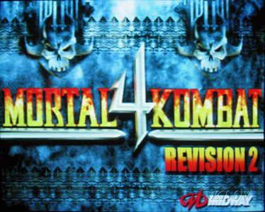 Mortal Kombat 4 logo, GDBD Design