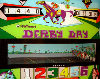 williams derby day pinball machine