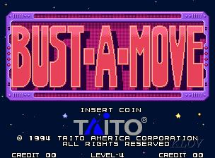 Bust A Move - Title screen image