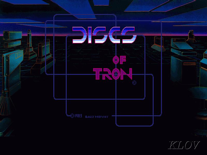 Discs Of Tron Videogame By Bally Midway