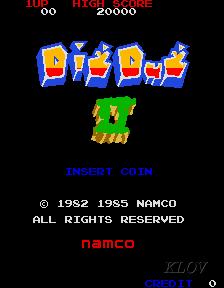 Dig Dug Ii Videogame By Namco