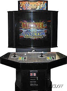 marvel vs capcom origins arcade table