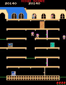 Mappy Videogame By Namco