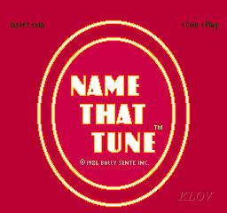 Name That Tune - Videogame by Bally Sente