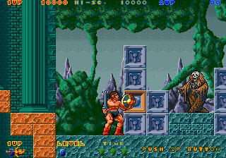 extra life on rastan arcade version