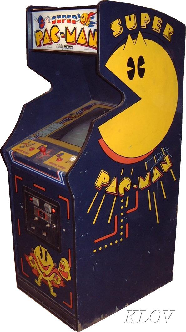 pacman video game machine