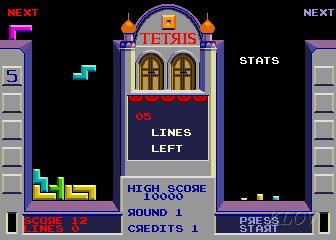 Tetris - Videogame by Atari Games