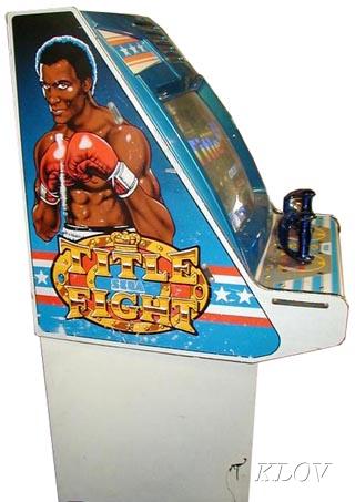 boxing arcade game 90s