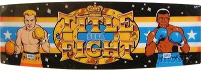 title fight arcade game for sale