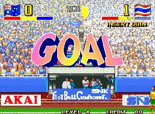 Play Arcade The Ultimate 11 - The SNK Football Championship / Tokuten Ou -  Honoo no Libero Online in your browser 