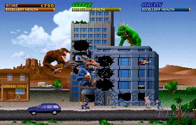 Rampage World Tour - Videogame by Midway Games