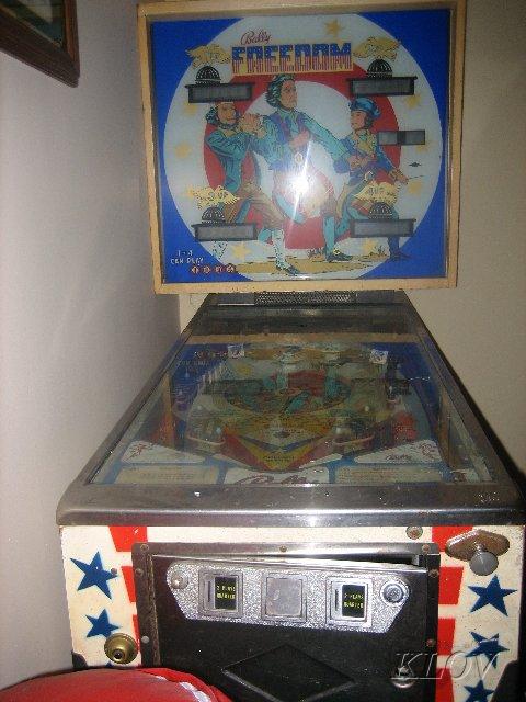 c1976 Freedom Pinball Machine by Bally - Ruby Lane