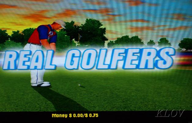 arcade machine ea sports pga tour golf help