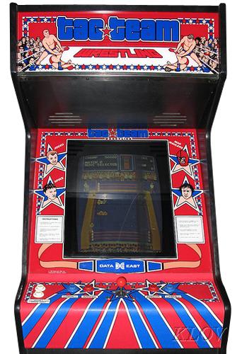 wrestling arcade machine