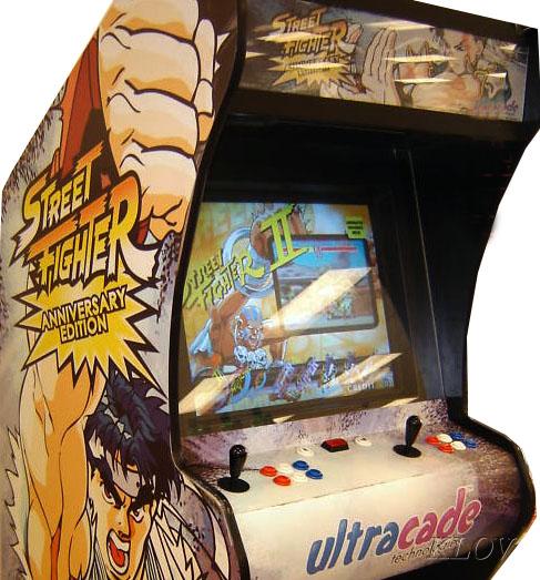 The Street Fighter Anniversary 6-button gamepad
