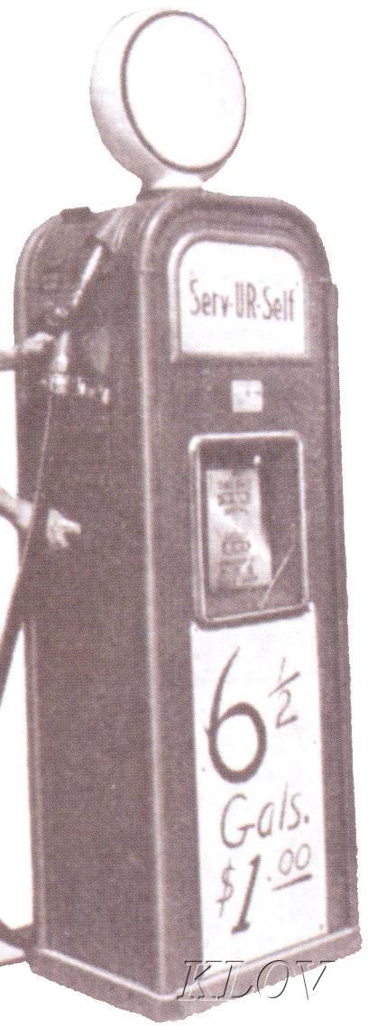 Rush Coin Operated Gas Pump - Vending by Unknown