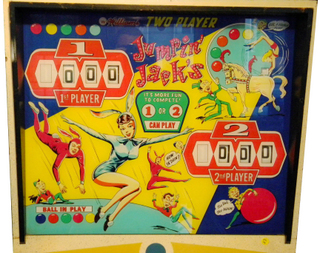 Jumpin' Jack's - Pinball by Williams Electronic Mfg. Co. (1958-1967)