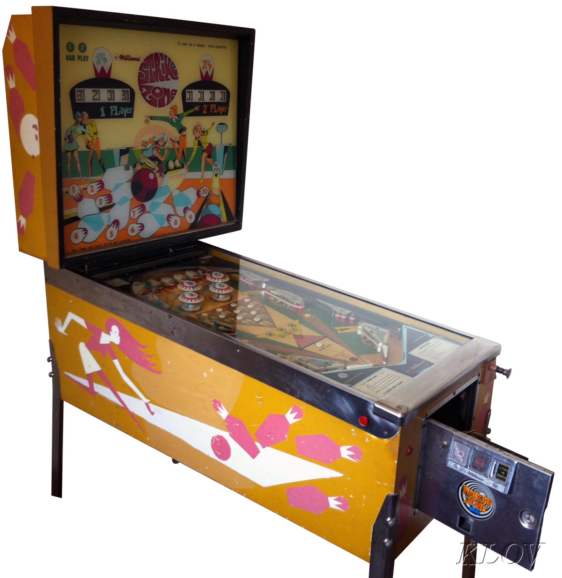 strike zone pinball machine