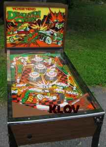 1977 demolition derby pinball machine