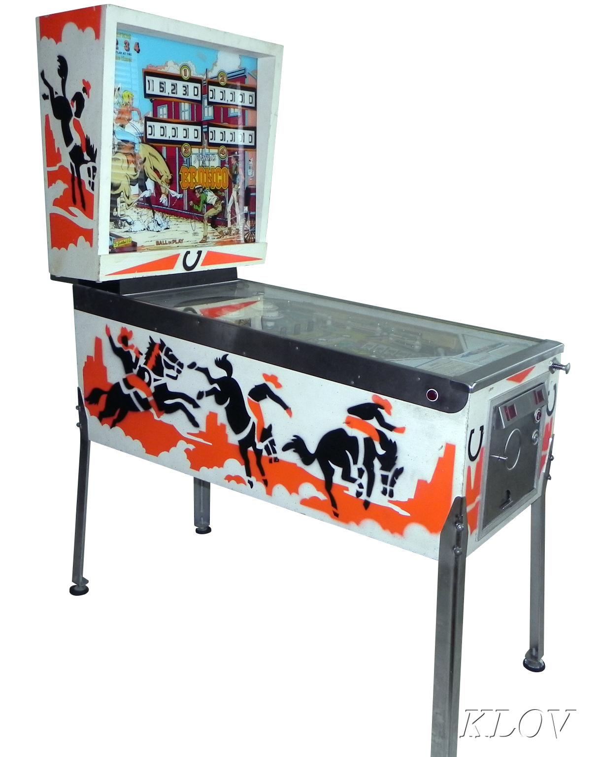 bronco pinball