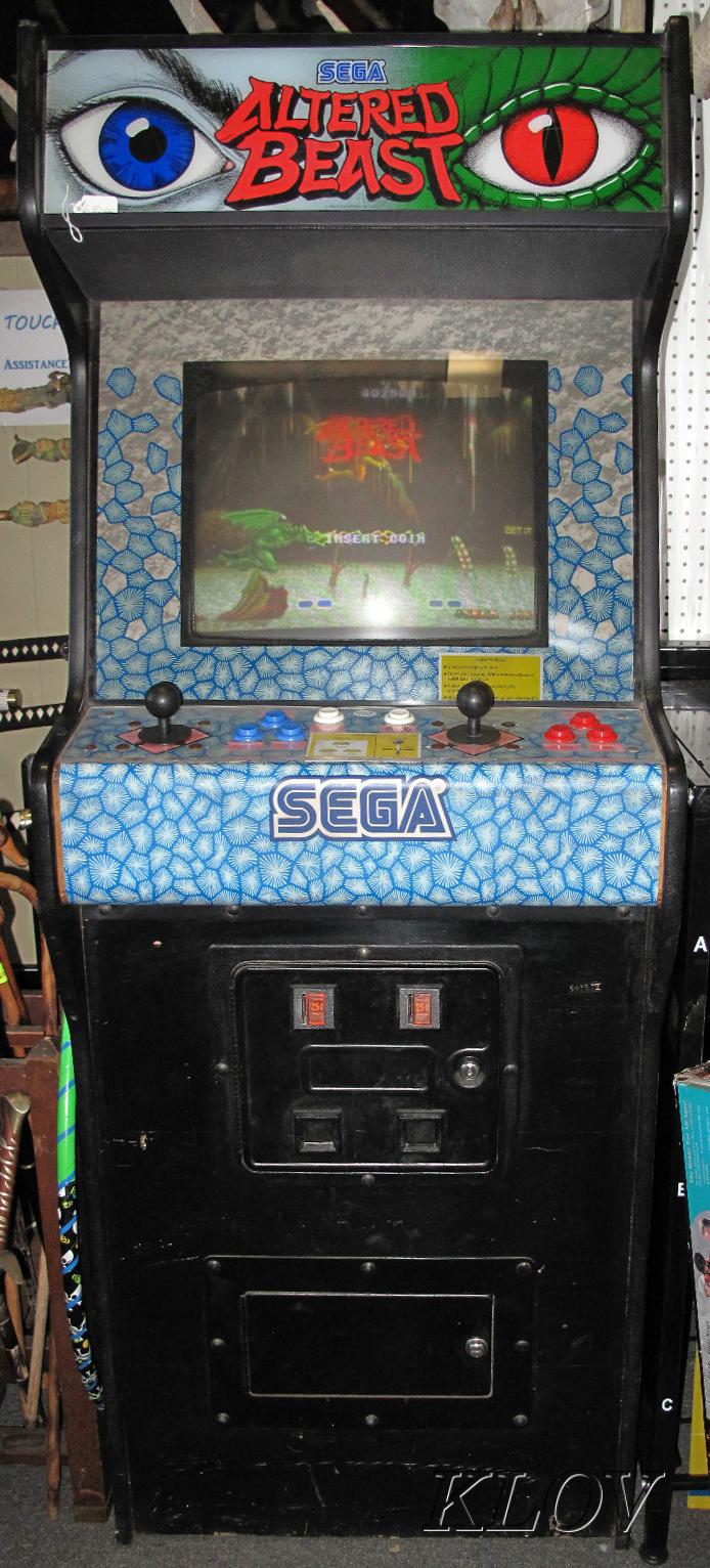 altered beast cabinet