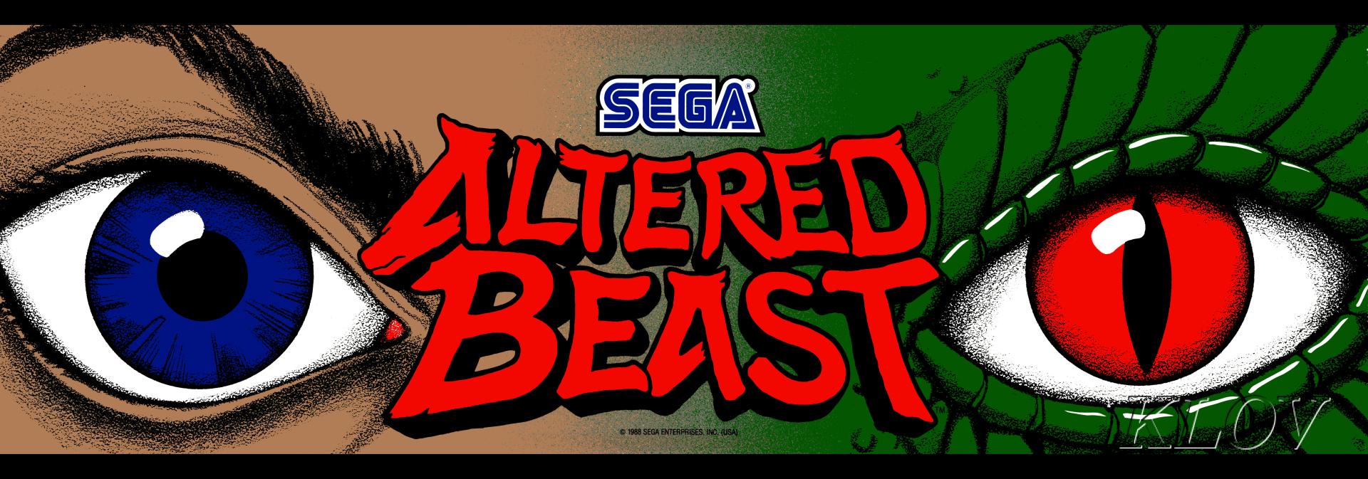 altered beast video game