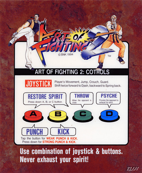 Art Of Fighting 2 - Videogame by SNK