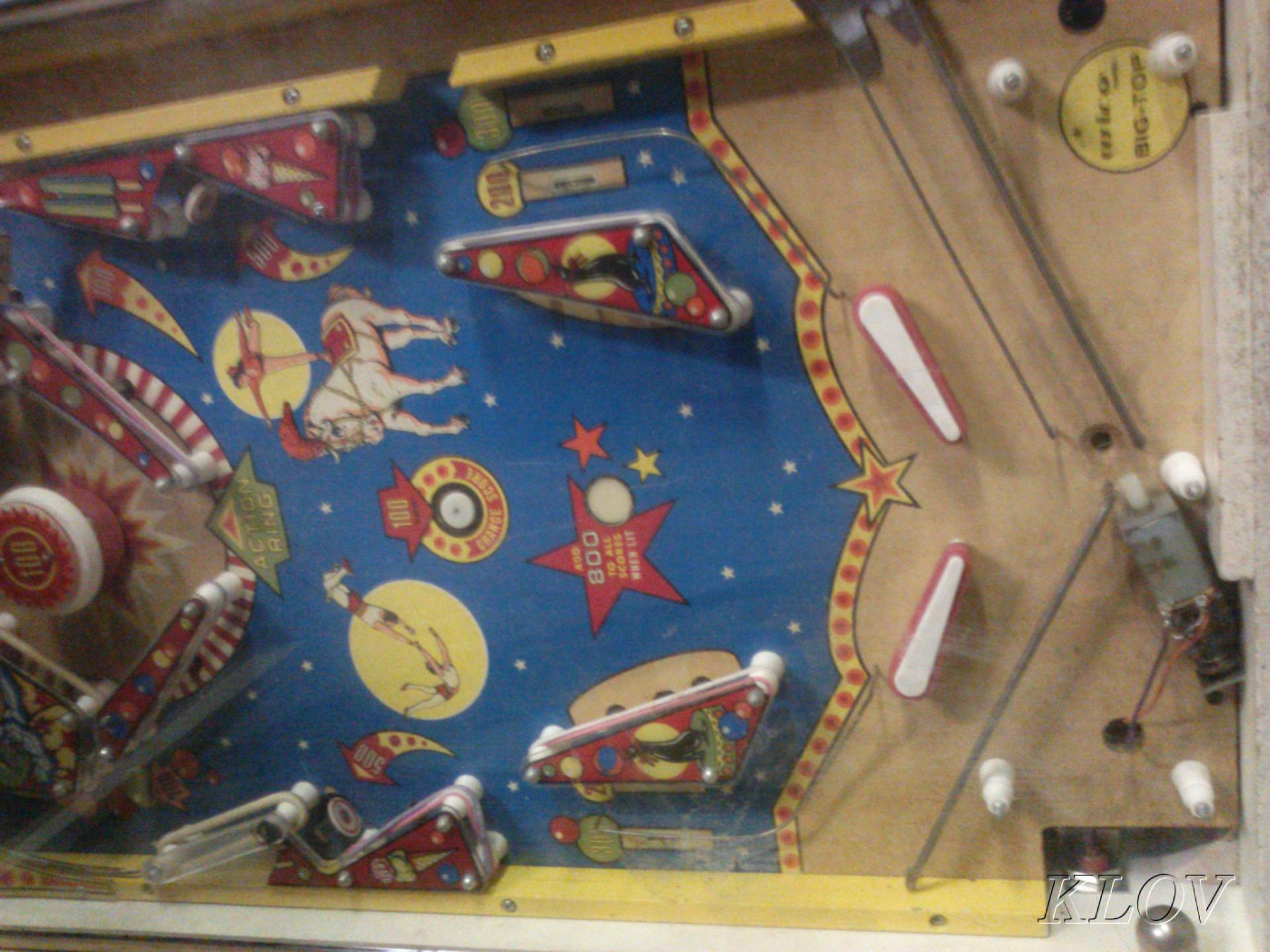 wico big top pinball