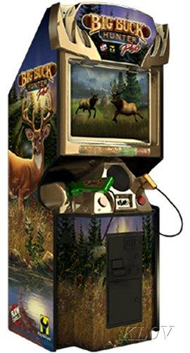 Arcade1Up Big Buck Hunter Pro Deluxe Arcade Machine Video Game Shooter 2  Player