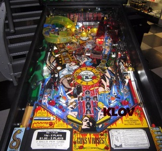 Guns N' Roses Jersey Jack LE GNR Pinball Machine