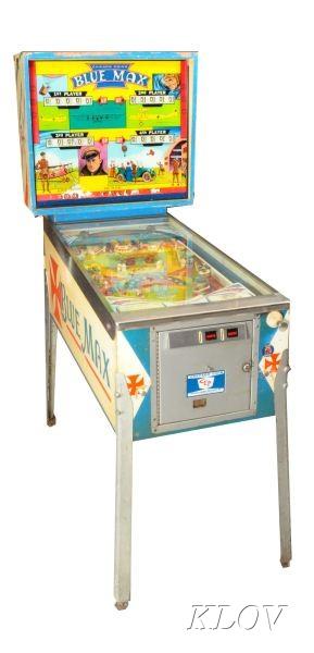 blue max pinball