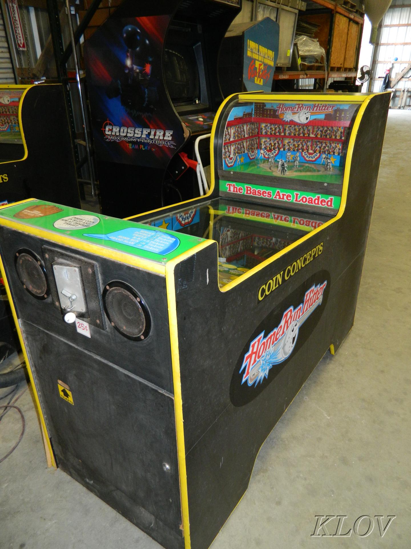 home run hitter arcade game