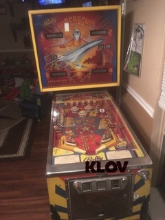 supersonic pinball machine for sale