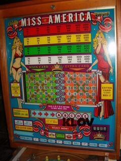 miss america pinball machine for sale