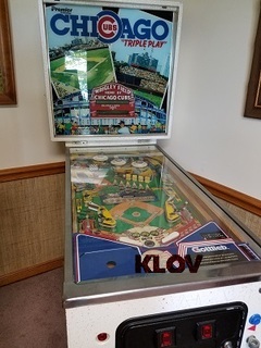 chicago cubs triple play pinball for sale